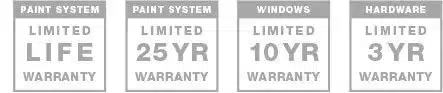 All modern steel warranties