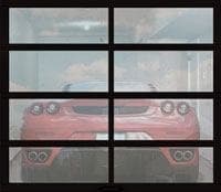 Clear acrylic glass