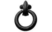Decorative ring door knocker