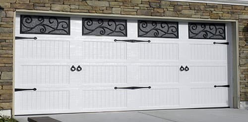 Carriage House Long Panel garage door