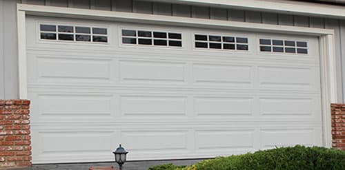 Long Raised Panel garage door