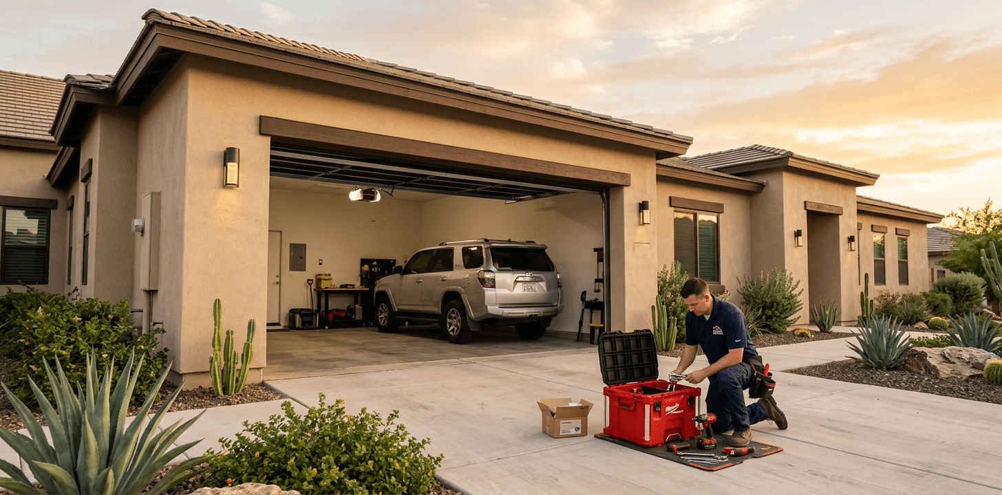 Garage Door Opener Installation Mesa What Homeowners Need