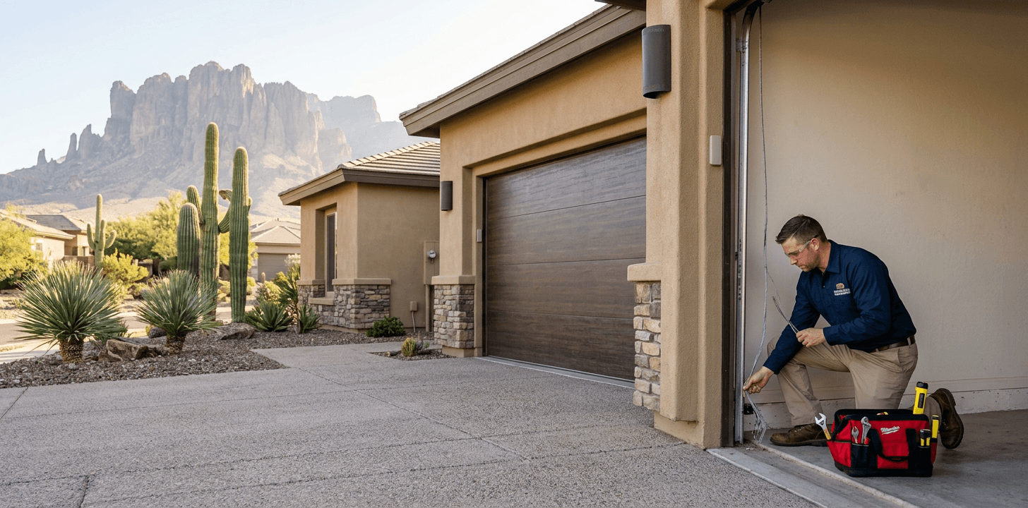 Garage Door Cable Repair Apache Junction: Signs and Safe Fixes
