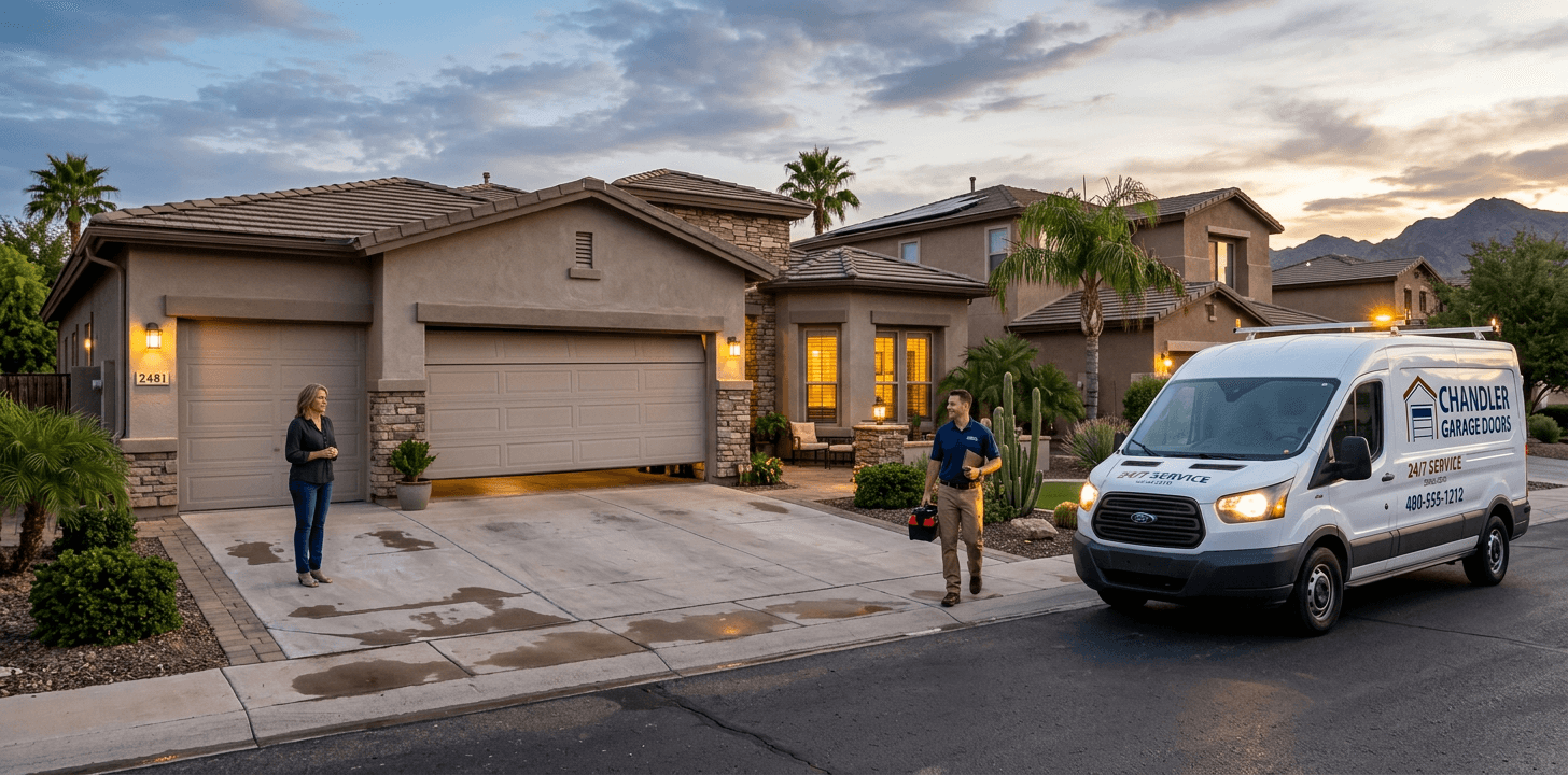 Emergency Garage Door Repair Chandler Fast Help When Stuck