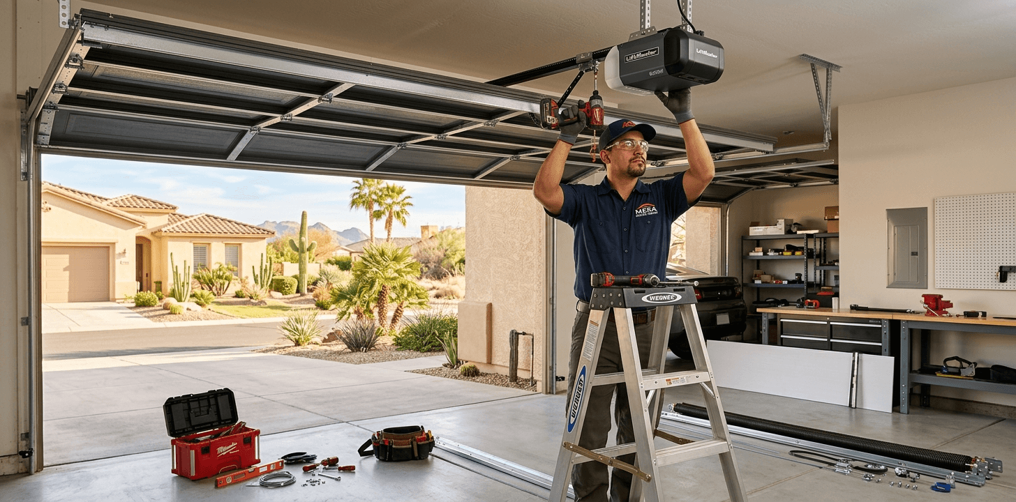 Garage Door Opener Installation Mesa: What Homeowners Should Know