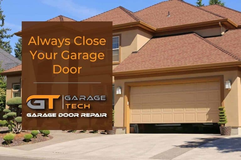Blog 8 Always close your garage door to prevent pests