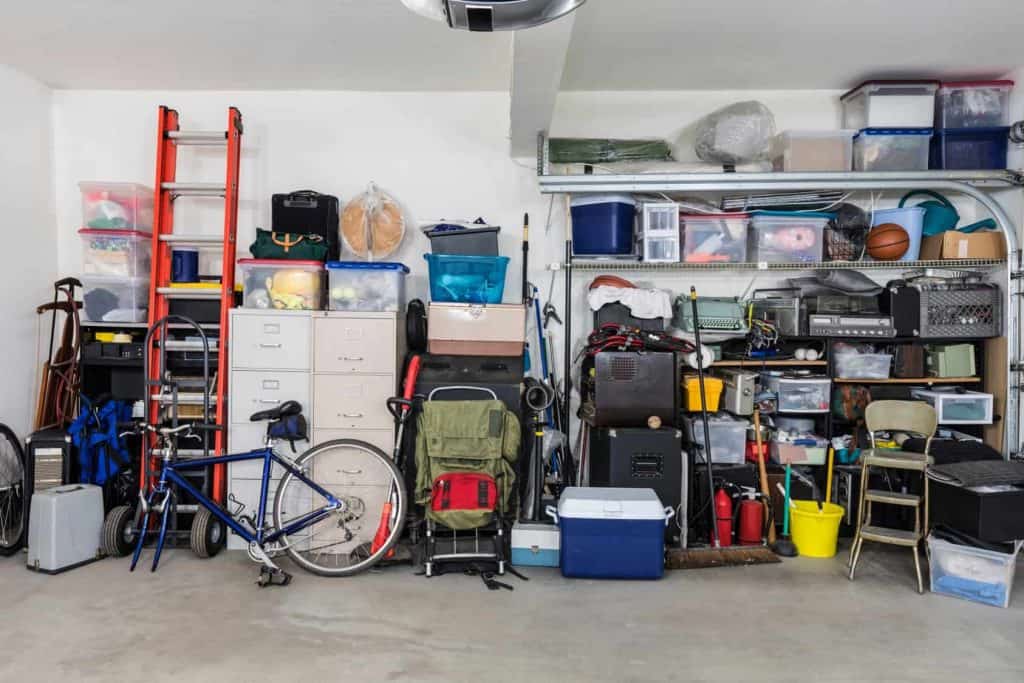 Always close your garage door so thieves can't steal your belongings